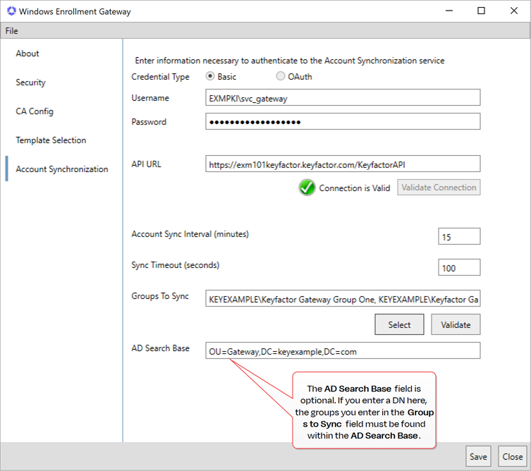 Key Sync Installing
